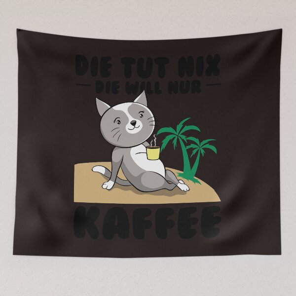Item preview, Die Tut Nix Die Will Nur Kaffee Vintage Classic T-Shirt designed and sold by AnthonyNissly.