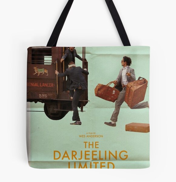 The Darjeeling Limited Film Alt-Poster Tote Bag for Sale by