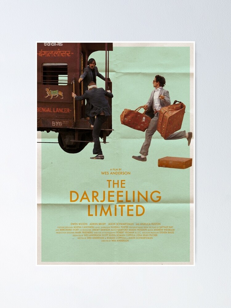 The Darjeeling Limited Film Alt-Poster Poster for Sale by stephenalma