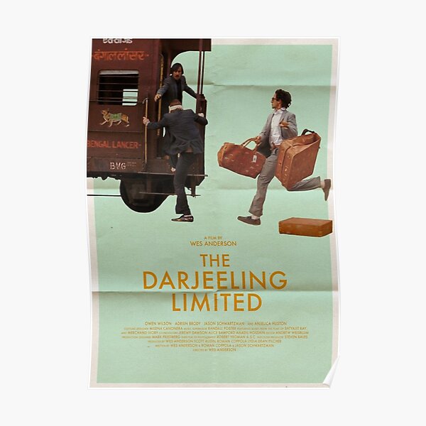 The Darjeeling Limited Film Alt-Poster Poster