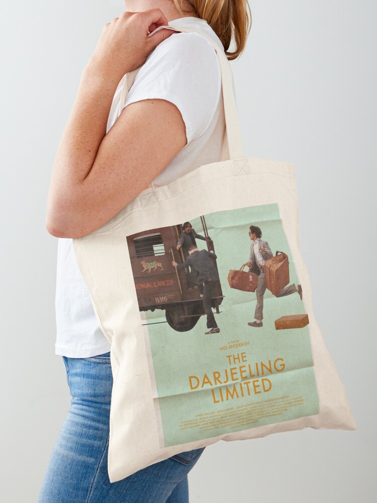 The Darjeeling limited poster film Wes Anderson Tote Bag