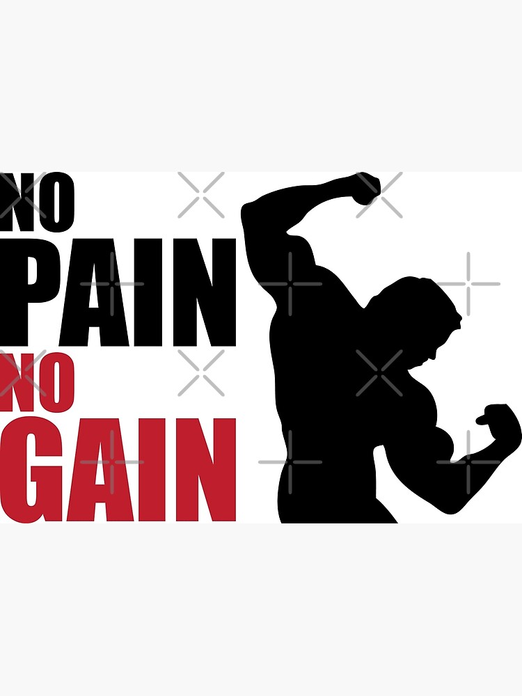 No pain no gain картинки