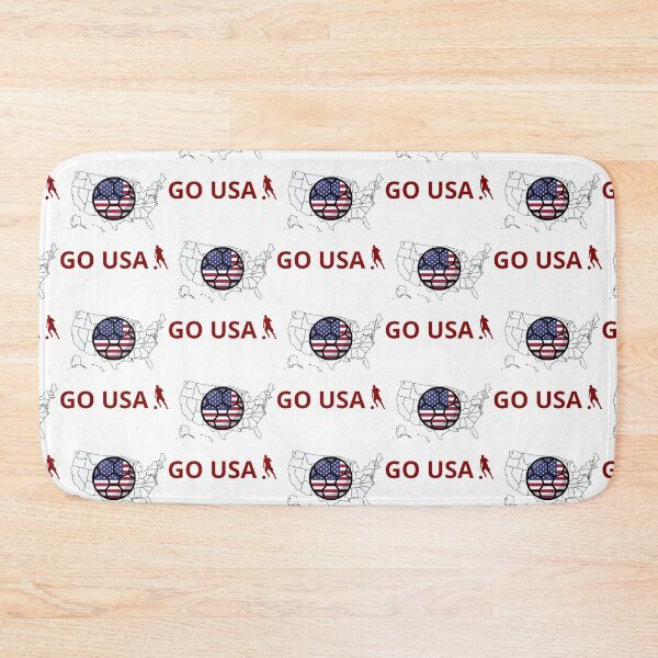 Item preview, SOCCER - GO USA! - CHEER AND SUPPORT designed and sold by MrCreativeArts.