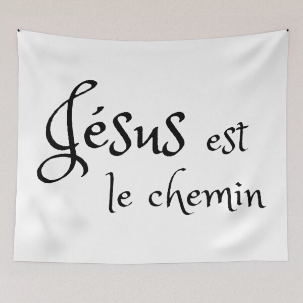 Item preview, Jesus est le chemin designed and sold by CherishedCloset.