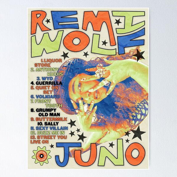 Artikel-Vorschau von Remi Wolf "Juno"-Design, designt und verkauft von gogster.
