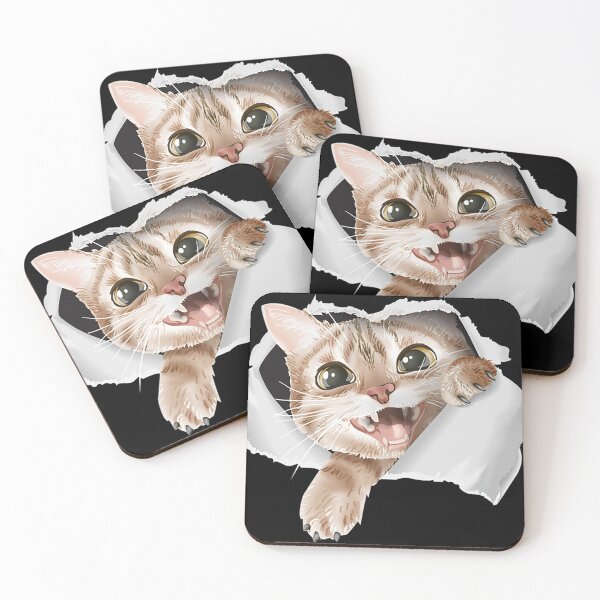 Item preview, Cute Cat Mom Dad Kitten Torn Fathers Mothers Day  designed and sold by BOOJack17.
