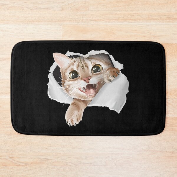 Item preview, Cute Cat Mom Dad Kitten Torn Fathers Mothers Day  designed and sold by BOOJack17.