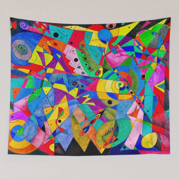 Item preview, Colorful Abstract designed and sold by Anthony Macaluso.