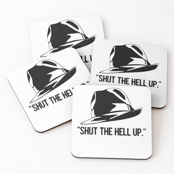 Item preview, Shut the hell up - hat draws designed and sold by McCullumWright.