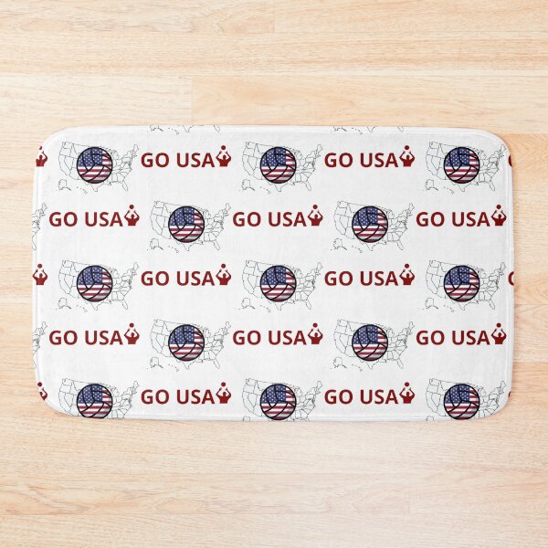 Item preview, VOLLEYBALL - GO USA! - CHEER AND SUPPORT designed and sold by MrCreativeArts.