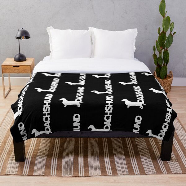 Item preview, Dachshund Dog Breed Silhouette in Black and White designed and sold by AlohaHound.