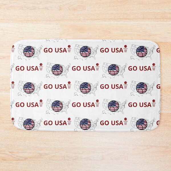 Item preview, BASKETBALL - GO USA! - CHEER AND SUPPORT designed and sold by MrCreativeArts.