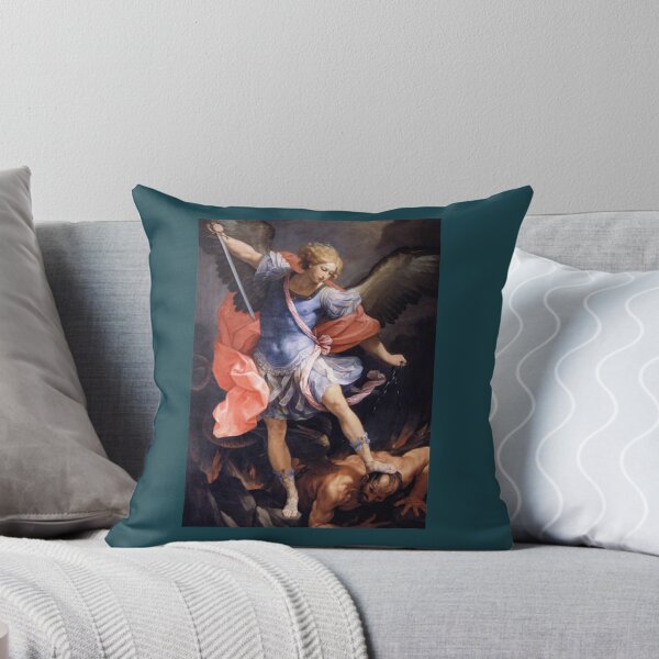 Item preview, The Archangel Michael defeating Satan designed and sold by Naomi3df.