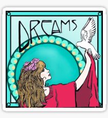 Stevie Art Nouveau Sticker