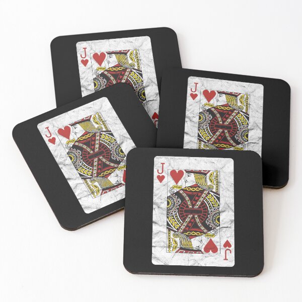 Item preview, Playing Cards Jack Of Hearts (distressed design) designed and sold by siggyspatsky.