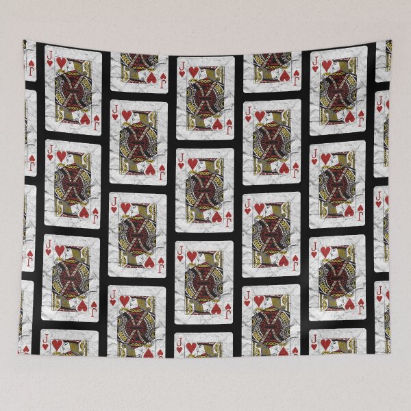 Item preview, Playing Cards Jack Of Hearts (distressed design) designed and sold by siggyspatsky.