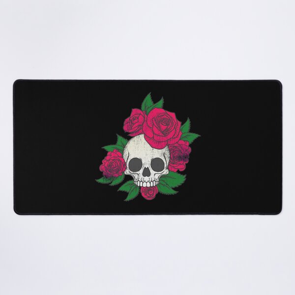 spanish halloween skull dead day death spain mexican el dia de los muertos Desk Mat