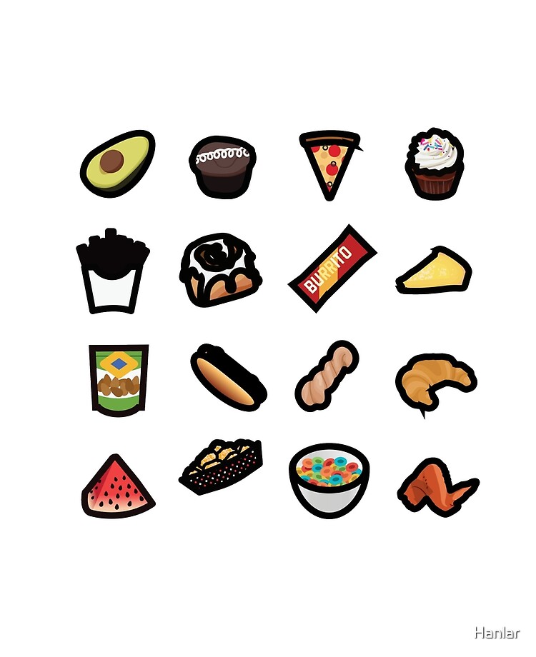 Fast Food Sticker  Planner scrapbook, Cute stickers, Food stickers