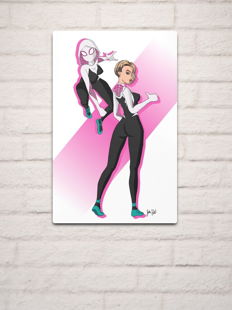 Spider-Gwen Metal Print for Sale by Justin Rostad