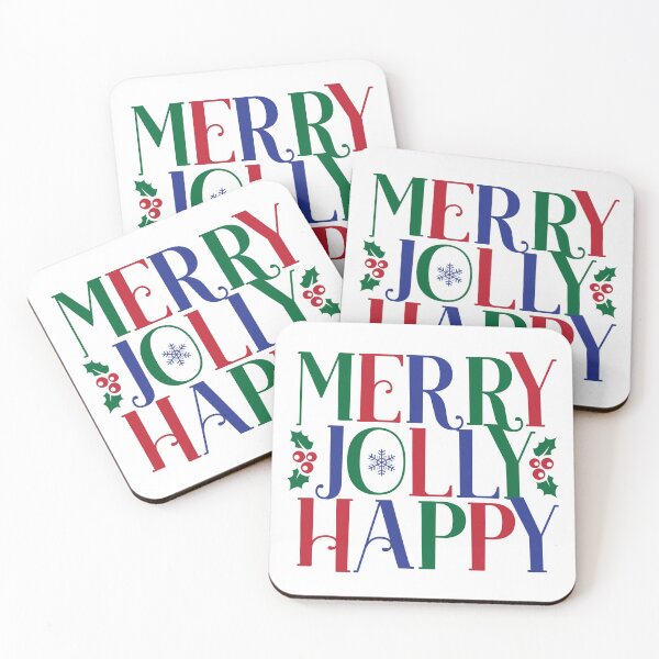 Item preview, Merry Jolly Happy Christmas Type designed and sold by moosemtndesign.