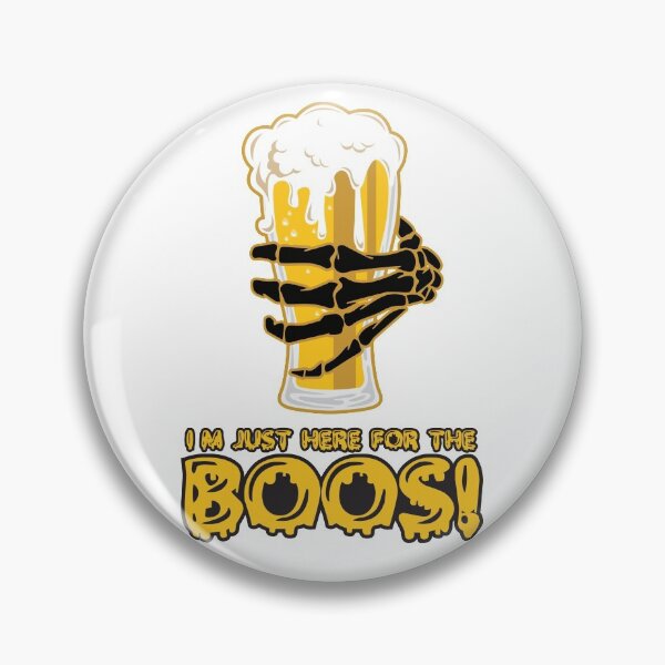 Item preview, I’m Just Here For The Boos! Happy Halloween BOO! designed and sold by Capiral Bucketlist.