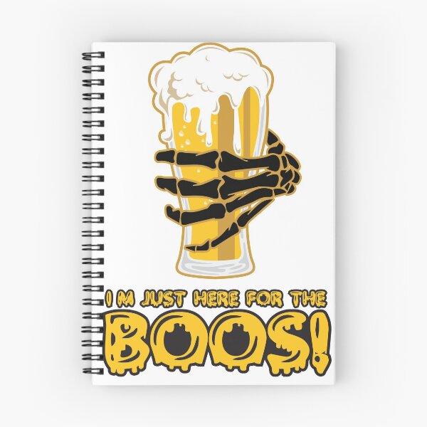 Item preview, I’m Just Here For The Boos! Happy Halloween BOO! designed and sold by Capiral Bucketlist.
