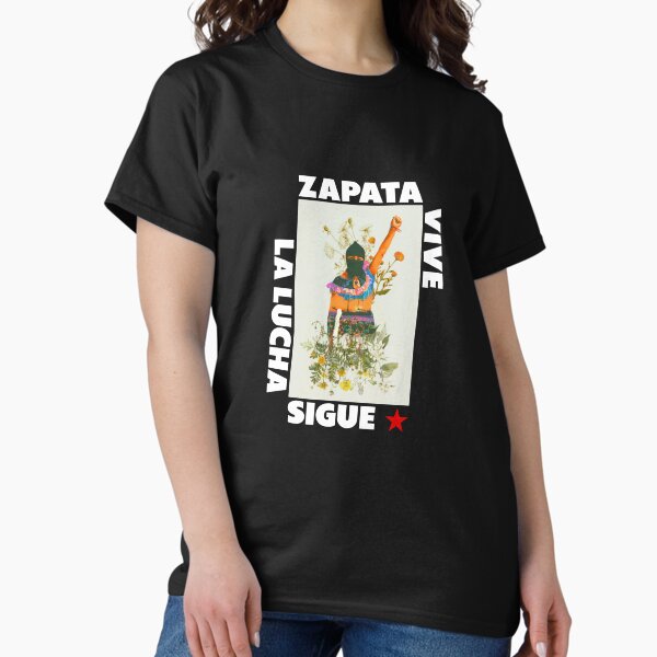 Aperçu de l'œuvre Femme zapatiste, féministe et indigène EZLN créée et vendue par Caracol-Spanish.