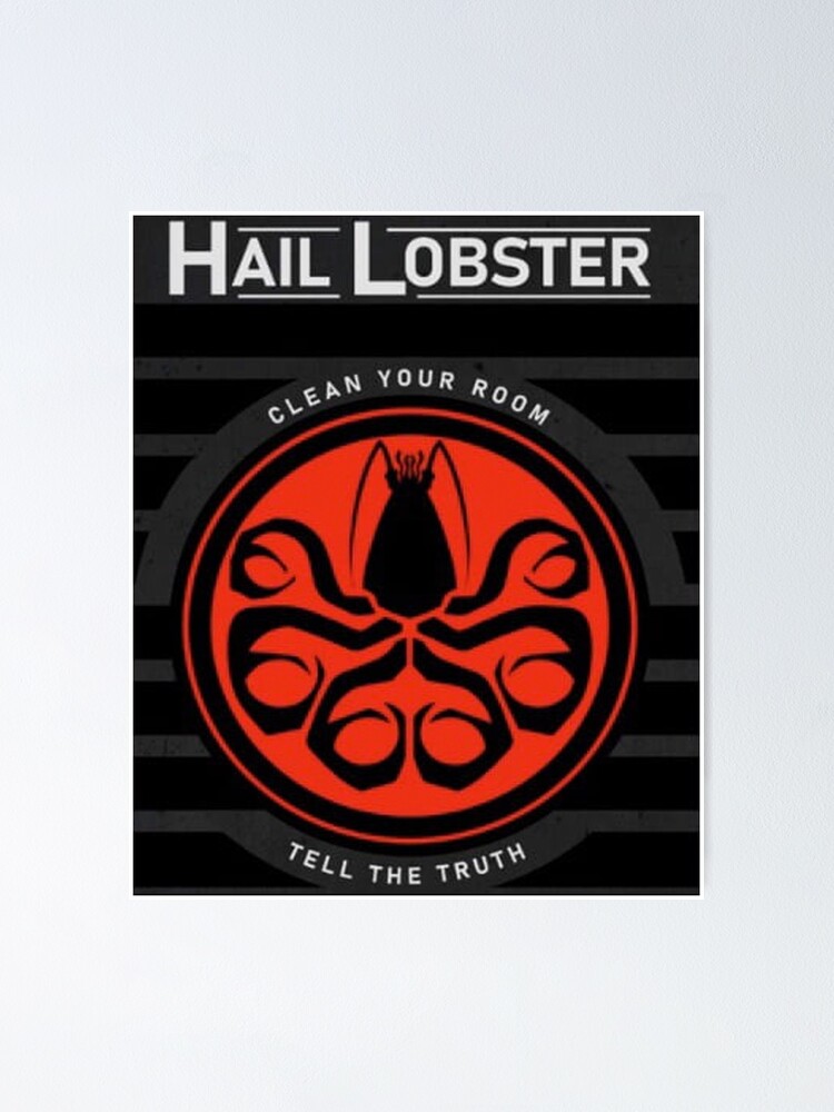 "Jordan Peterson Hail Lobster" Poster for Sale by jurerhocce81 Redbubble