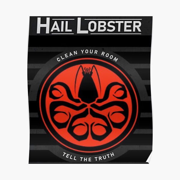 "Jordan Peterson Hail Lobster" Poster for Sale by jurerhocce81 Redbubble