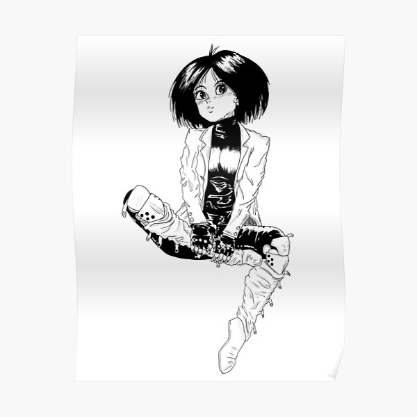 Alita Manga Sitting