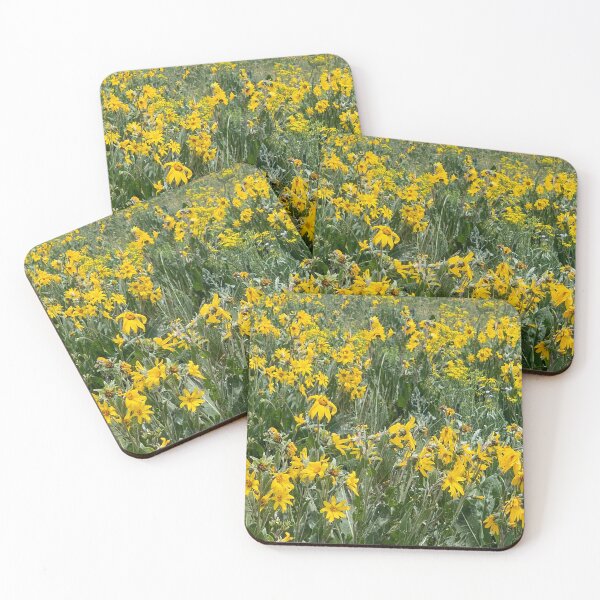 Item preview, Crested Butte Yellow Flowers - Colorado designed and sold by JulesNelly.