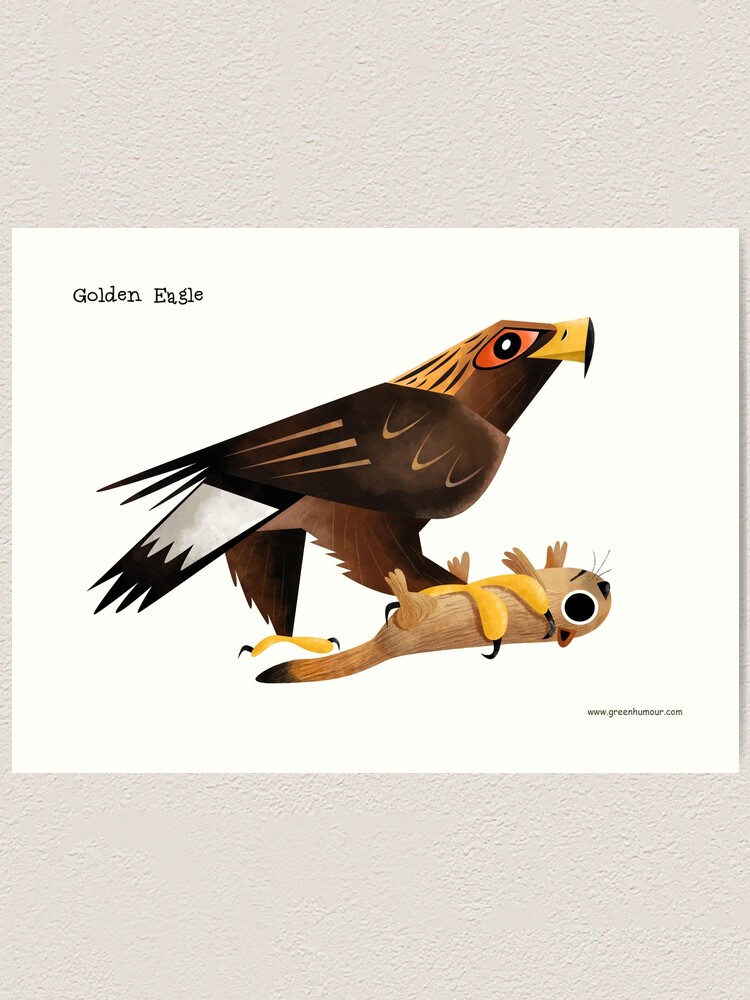 Impression Artistique Caricature De L Aigle Royal Par Rohanchak Redbubble Impression Artistique Caricature De L Aigle Royal Par Rohanchak Redbubble