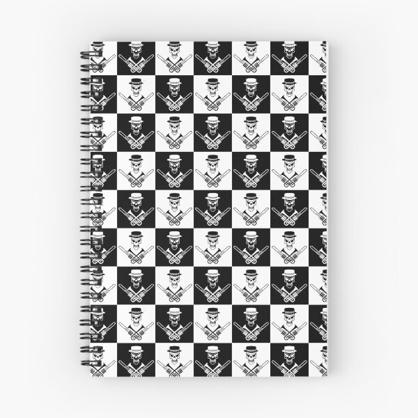 Item preview, Ska Skulls--White & Black on Ska Squares--Black & White designed and sold by SCHPiDAUU.
