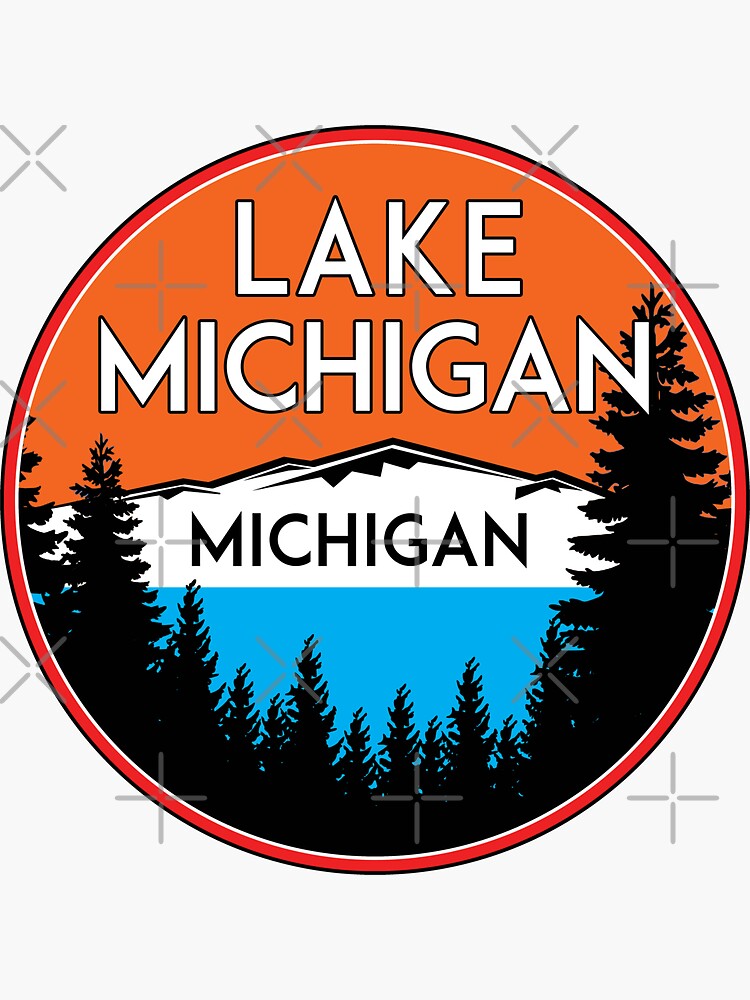 Great Lakes Decal, Great Lakes Decals, Great Lakes Stuff, Great Lakes, Lake  Michigan Decal, Lake Michigan, Lake Michigan Decals, Lake Decal 