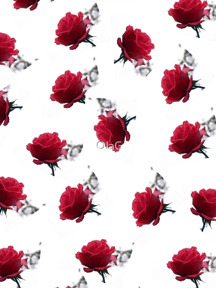 Thumbnail 5 of 5, iPhone Case, RED ROSES  _ pattern2 designed and sold by OlaG.