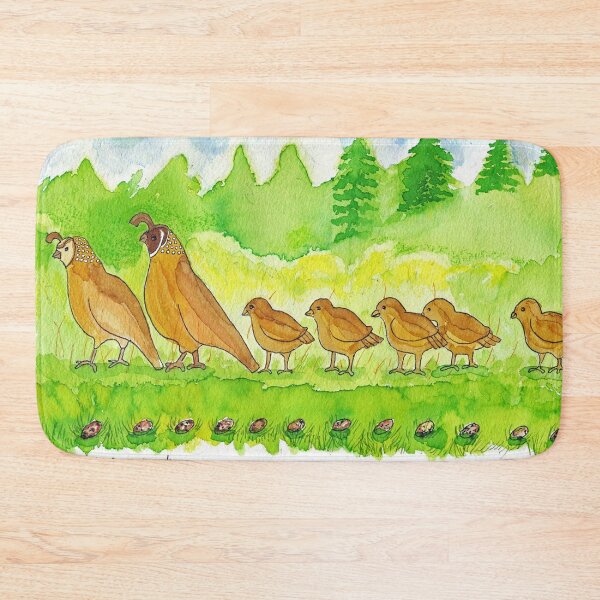 Item preview, QUAIL WALK designed and sold by Judi Parsell.