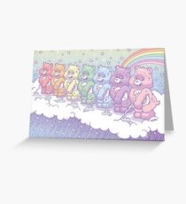 Care Bears - Rain Makers <3 Greeting Card