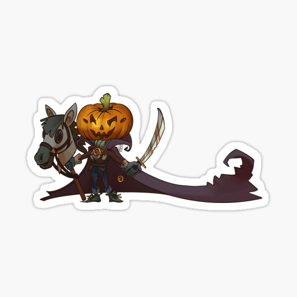 Headless Horseman Sticker