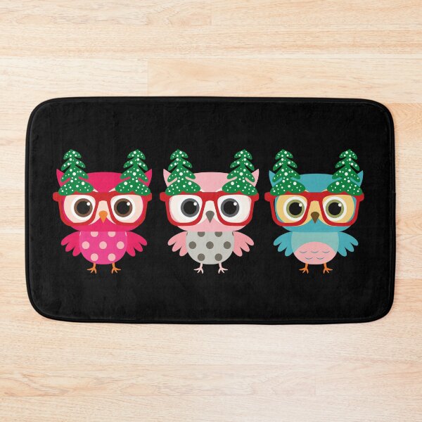 Item preview, Owl Babies Celebrating Christmas designed and sold by Pearl-Island.