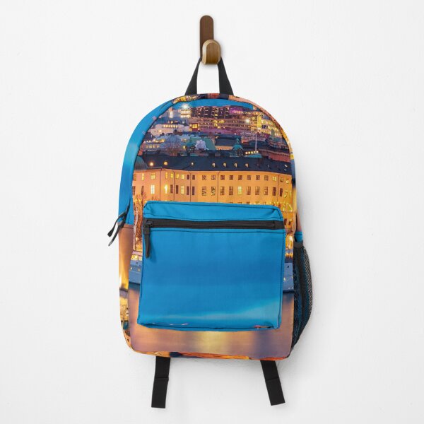 Item preview, Old town Gamla Stan at sunset in Stockholm, Sweden designed and sold by SvetlanaSF.