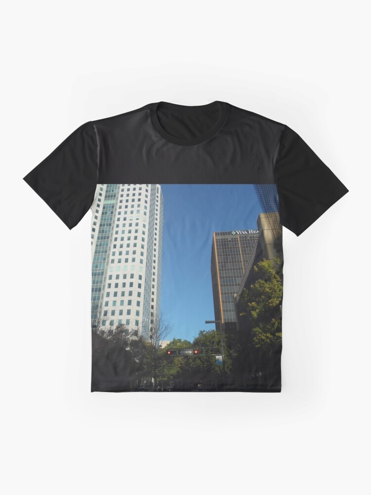 Alternate view of Engulfed in the Scene Graphic T-Shirt