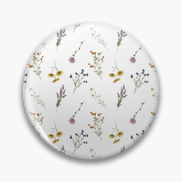 Item preview, Handdrawn Wild flower Pattern  designed and sold by GlowinUp Shop.
