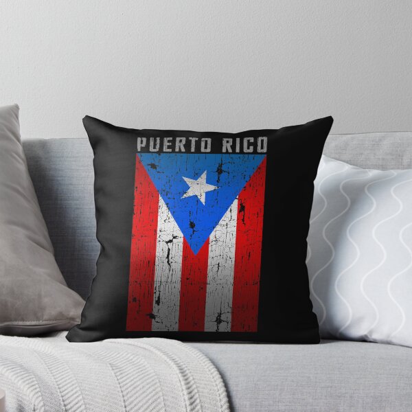 Artikelvorschau, Flagge von Puerto Rico - alte Druckart entworfen und verkauft von Flying Jake.