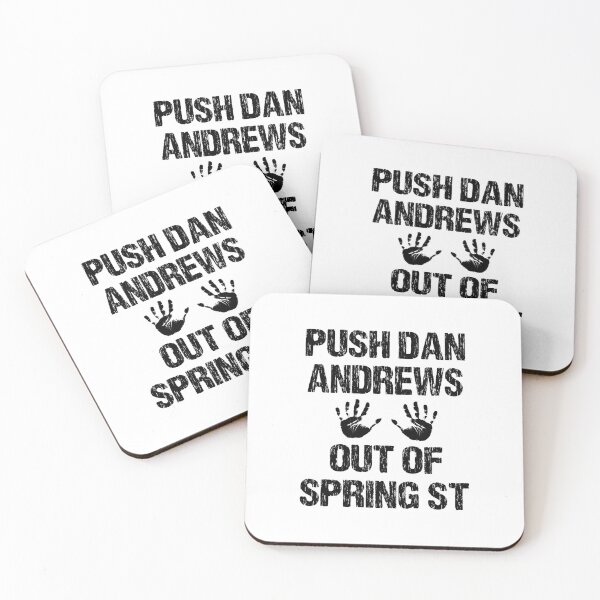 Item preview, PUSH DAN ANDREWS OUT OF SPRING ST designed and sold by DomGDesign.