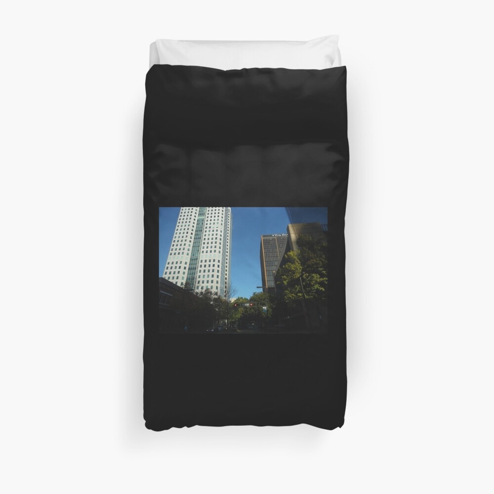 Engulfed in the Scene Duvet Cover