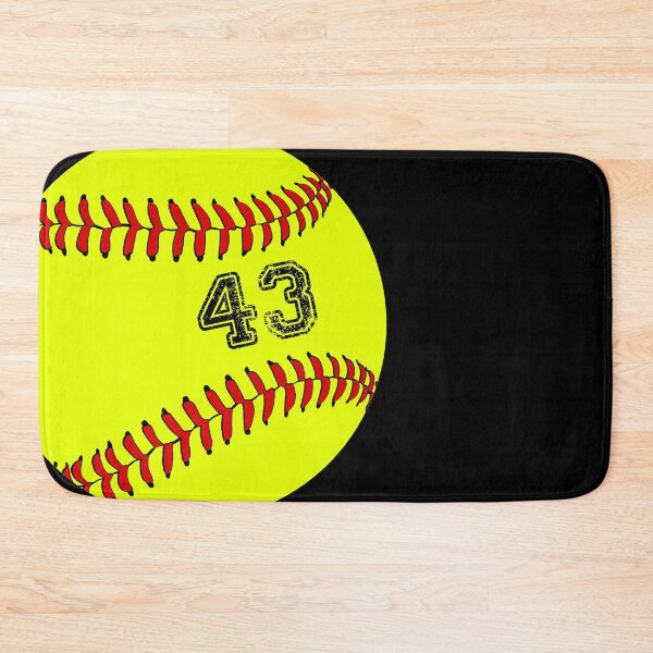 Item preview, Softball ball number 43, forty three  designed and sold by TheCultStuff.