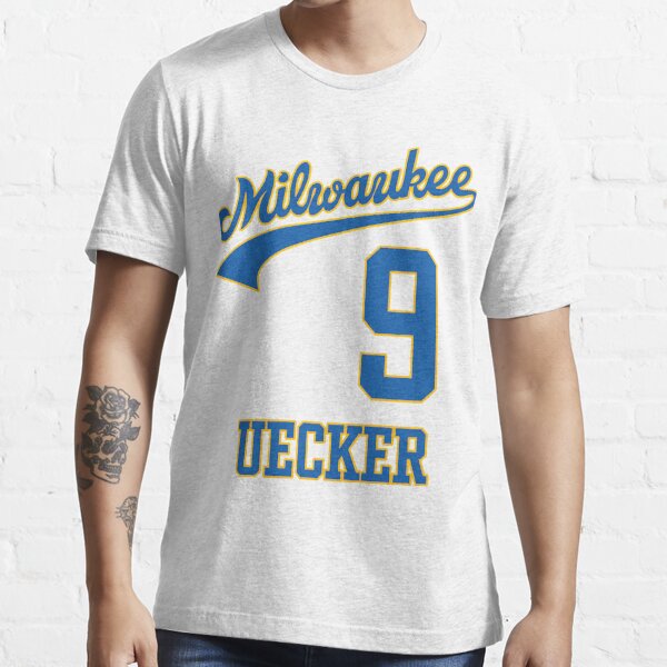 Retro Bob Uecker Baseball Jersey Tribute Hoodie