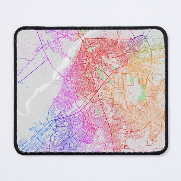 Item preview, Lahore City Map of Punjab, Pakistan - Colorful designed and sold by deMAP.
