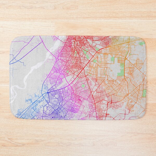 Item preview, Lahore City Map of Punjab, Pakistan - Colorful designed and sold by deMAP.