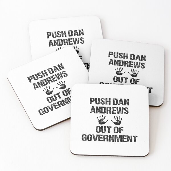 Item preview, PUSH DAN ANDREWS OUT OF GOVERNMENT designed and sold by DomGDesign.